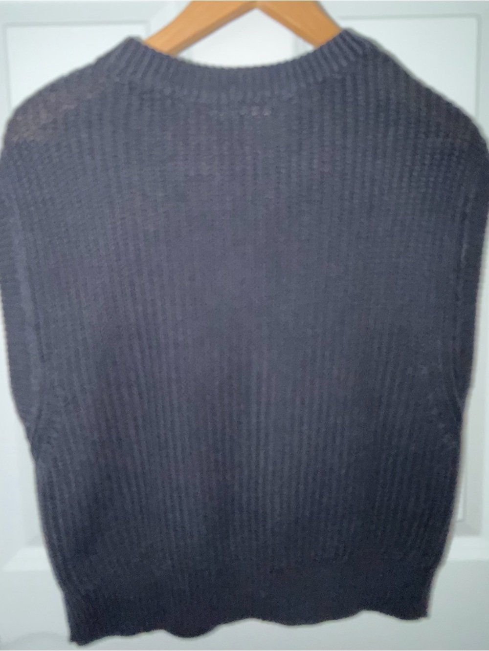 Marine Layer Knit Sleeveless Sweater Vest - Picture 2 of 3